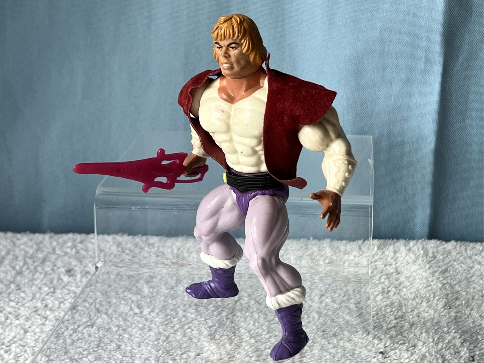 Mattel Masters Of The Universe motu vintage Prince Adam Taiwan 1981 - immagine 6