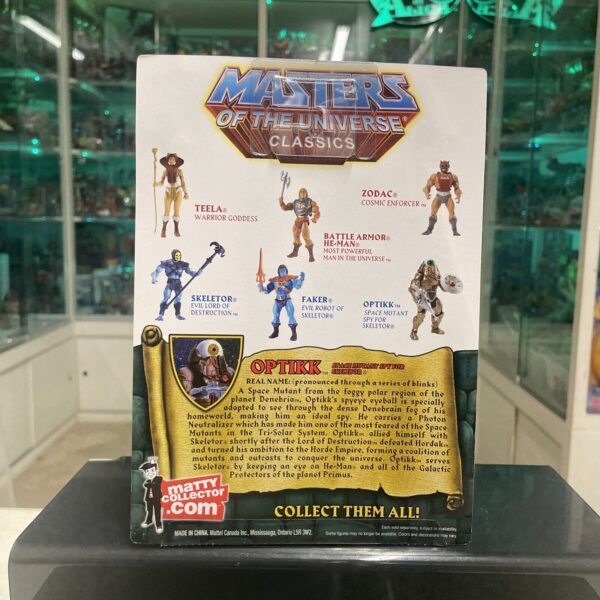 Mattel OPTIKK Matticollector MOTUC Masters of the Universe Classic NUOVO - immagine 5