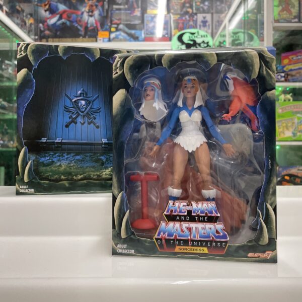 Mattel SORCERESS Filmation Super 7 MOTUC Masters of the Universe Classic NUOVO - immagine 4