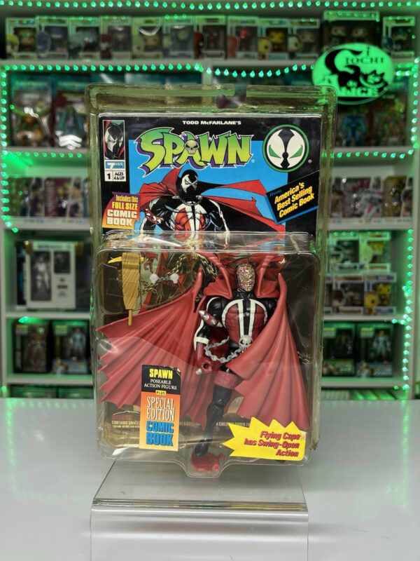 McFarlane Toys - Special Edition Comic Boom - Spawn Flying Cape