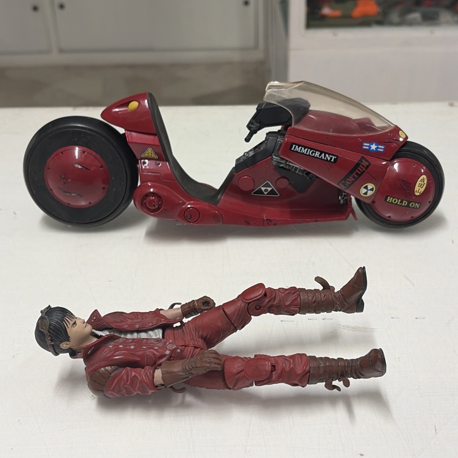 Mcfarlane Toys - Animation Japan - AKIRA - Kaneda on Motorcycle Bike - immagine 8