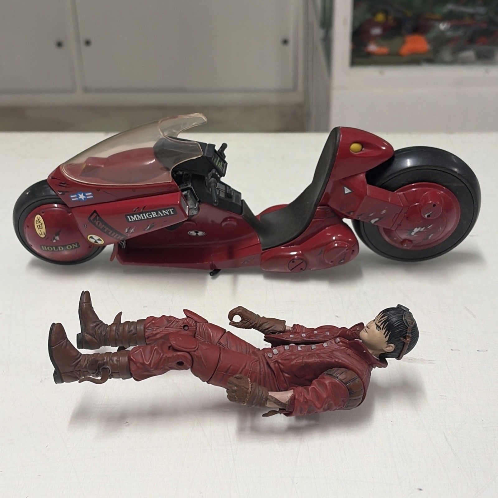 Mcfarlane Toys - Animation Japan - AKIRA - Kaneda on Motorcycle Bike - immagine 10