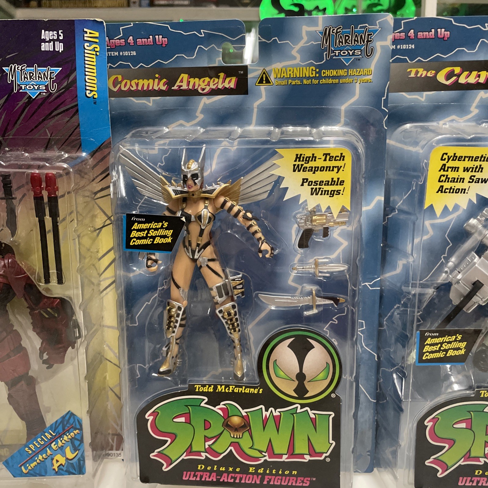 Mcfarlane Toys -lotto Spawn - 3 Action Figure - Nuove Sealed - immagine 4