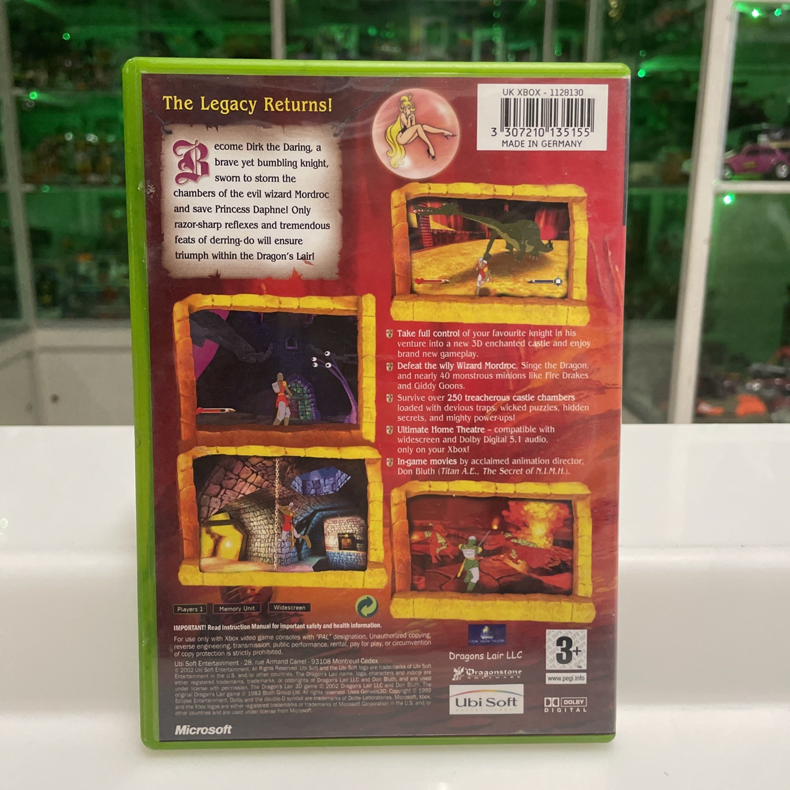 Microsoft Xbox - Dragon’s Lair 3d Return To Lair - Pal Eu - immagine 3