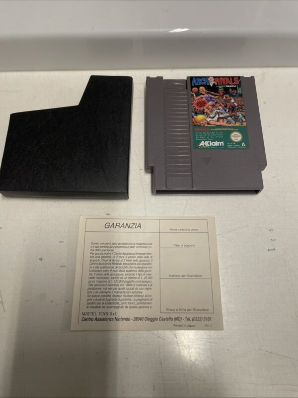 NINTENDO Nes - ARCH RIVALS A Basket Brawl - Aklaim Mattel PAL A Ita - immagine 7