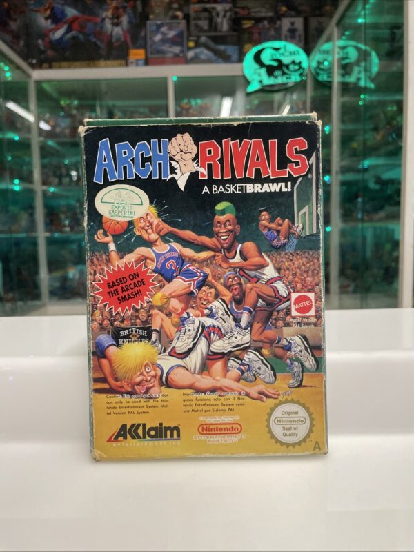 NINTENDO Nes - ARCH RIVALS A Basket Brawl - Aklaim Mattel PAL A Ita