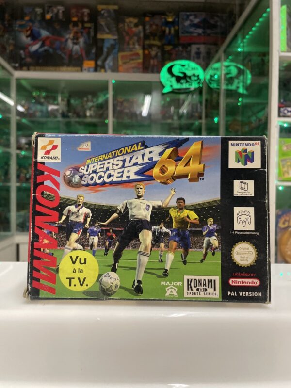 Nintendo 64 - International Superstar Soccer  - Nintendo  N64 - PAL EUR
