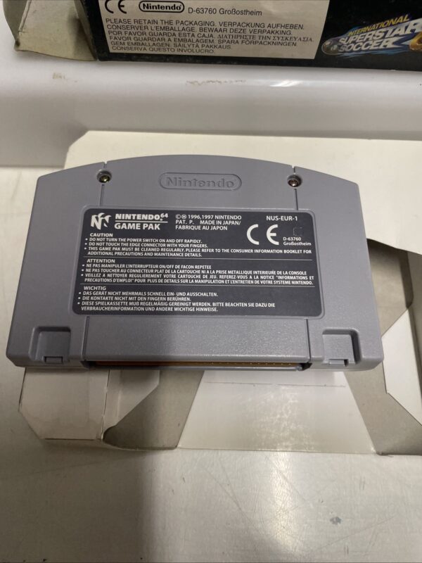 Nintendo 64 - International Superstar Soccer  - Nintendo  N64 - PAL EUR - immagine 9