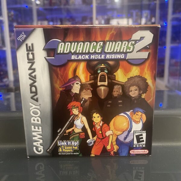 Nintendo Game Boy Advance ADVANCE WARS 2 Black Hole Rising NTSC