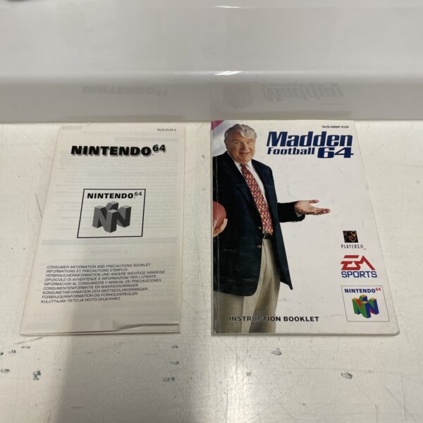 Nintendo - MADDEN Football 64  - Nintendo 64 N64 - PAL Euro - immagine 4