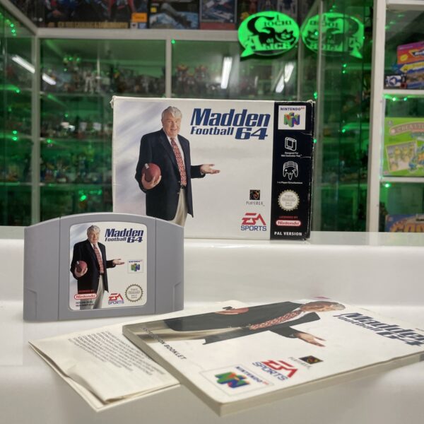 Nintendo - MADDEN Football 64  - Nintendo 64 N64 - PAL Euro