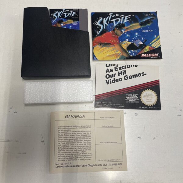 Nintendo NES Ski or Die Nintendo MATTEL PAL A ITA - immagine 20