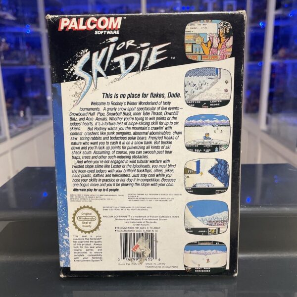 Nintendo NES Ski or Die Nintendo MATTEL PAL A ITA - immagine 3
