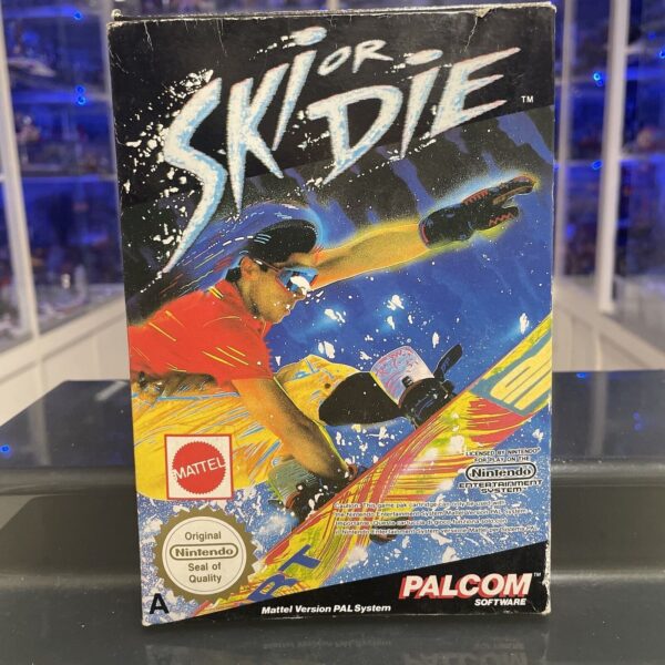 Nintendo NES Ski or Die Nintendo MATTEL PAL A ITA