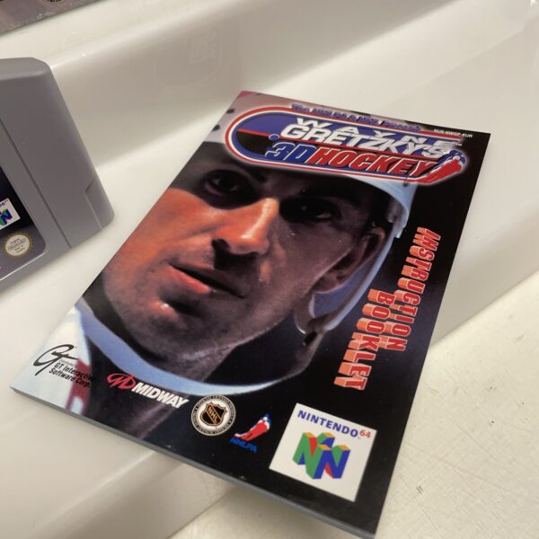 Nintendo - Wayne Gretzky's 3D HOKEY - Nintendo 64 N64 - PAL - immagine 3