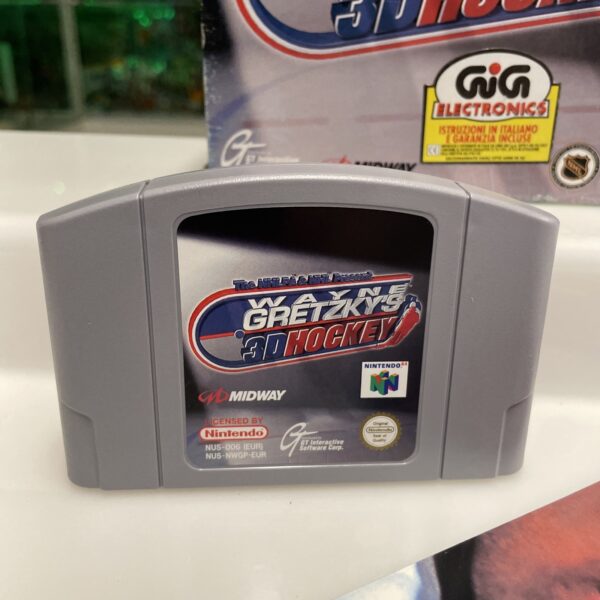 Nintendo - Wayne Gretzky's 3D HOKEY - Nintendo 64 N64 - PAL - immagine 4