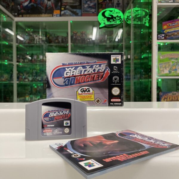 Nintendo - Wayne Gretzky's 3D HOKEY - Nintendo 64 N64 - PAL