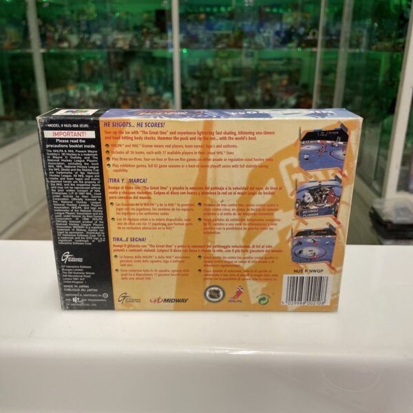 Nintendo - Wayne Gretzky's 3D HOKEY - Nintendo 64 N64 - PAL - immagine 8