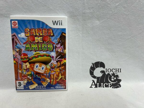 Nintendo Wii - Videogioco - Samba De Amigo - Pal Ita