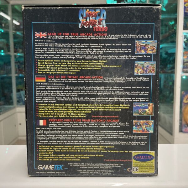 PC - Super Street Fighter 2 Turbo - game BIG BOX Ing Fra Ger Gametek Capcom - immagine 3