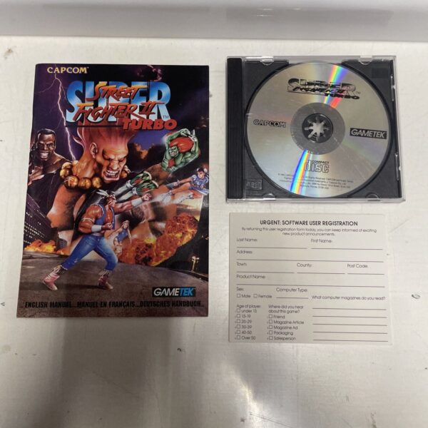 PC - Super Street Fighter 2 Turbo - game BIG BOX Ing Fra Ger Gametek Capcom - immagine 4