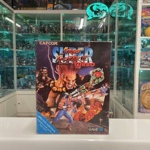 PC - Super Street Fighter 2 Turbo - game BIG BOX Ing Fra Ger Gametek Capcom