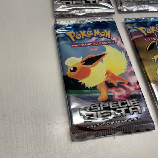 Pokemon Nintendo Ex Specie Delta Artset Sealed 4 Booster Pack ITA 2006 Tcg - immagine 4