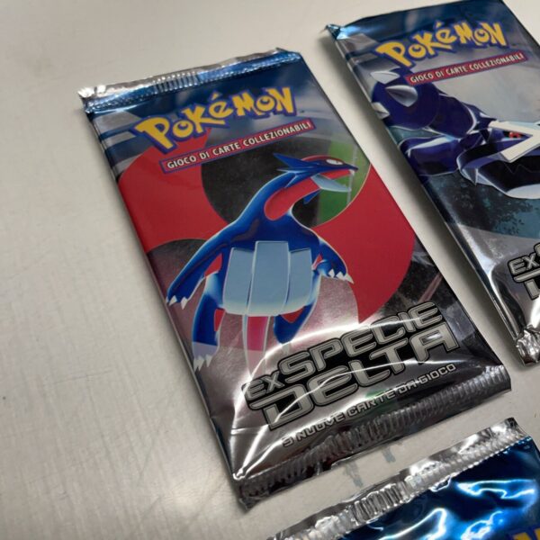 Pokemon Nintendo Ex Specie Delta Artset Sealed 4 Booster Pack ITA 2006 Tcg - immagine 7