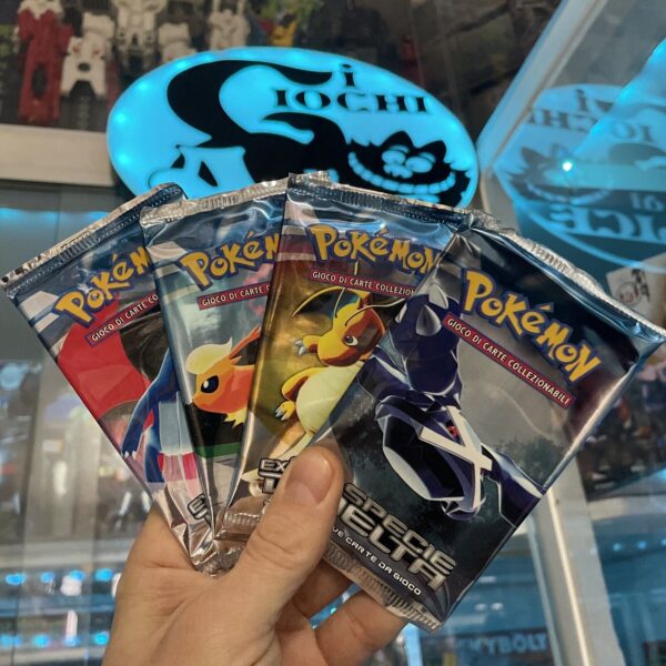 Pokemon Nintendo Ex Specie Delta Artset Sealed 4 Booster Pack ITA 2006 Tcg