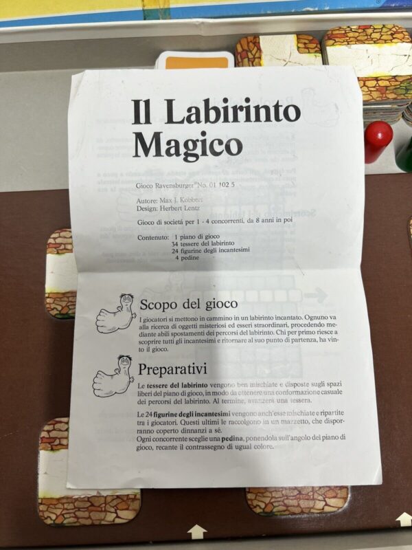 Raversburger Giochi - Labirinto magico vintage - immagine 9