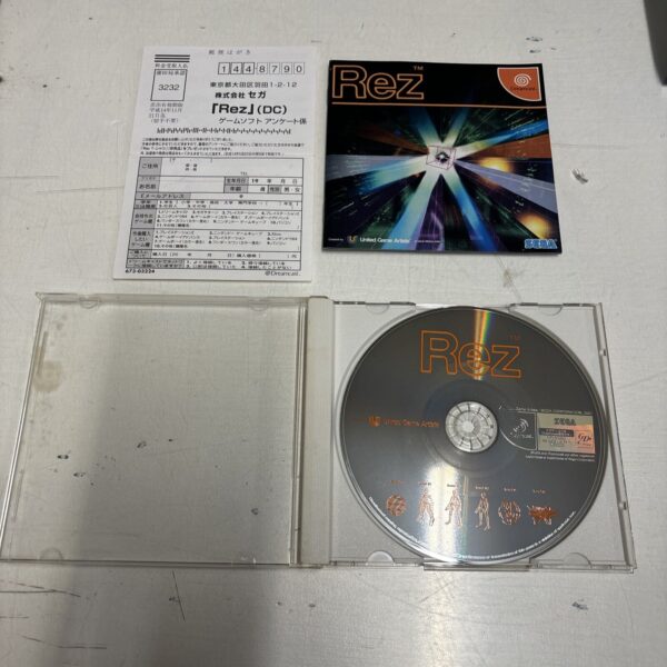 SEGA Dreamcast Rez SEGA Ntsc-jap - immagine 5