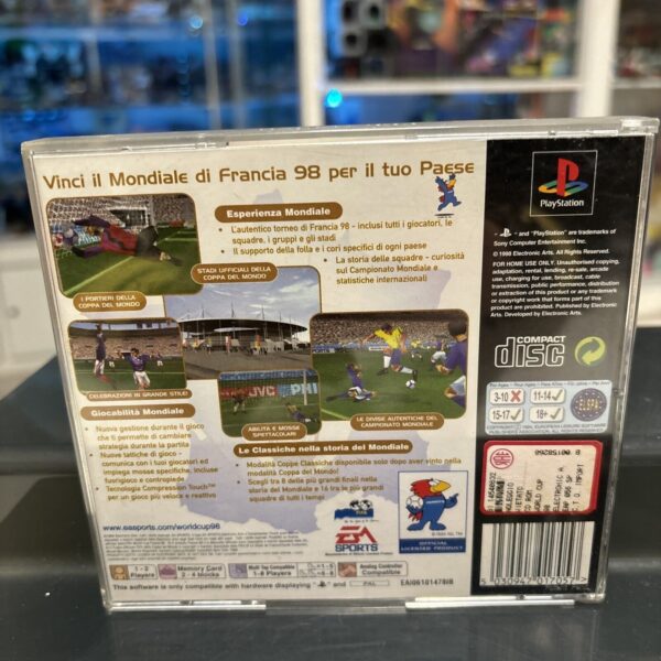 SONY PS! WORLD CUP 98 COPPA DEL MONDO Sony Playstation PAL ita - immagine 3