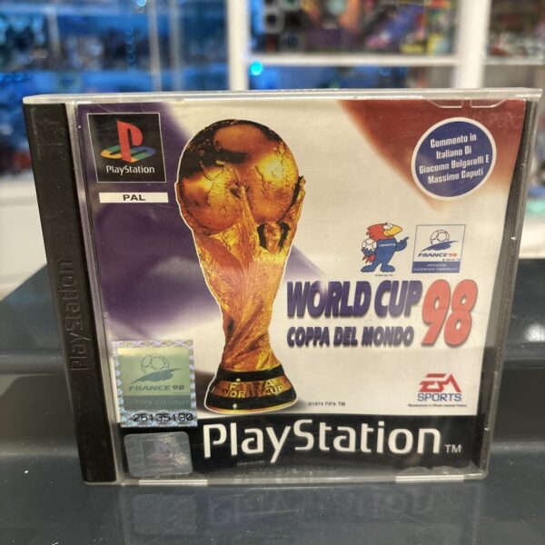 SONY PS! WORLD CUP 98 COPPA DEL MONDO Sony Playstation PAL ita