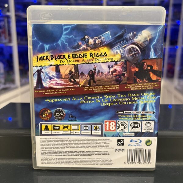 SONY PS3 BRUTAL LEGEND Sony Playstation PAL ita - immagine 3