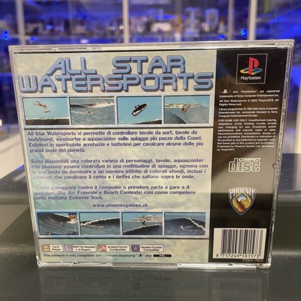 SONY Ps1 All Star Watersports Sony Playstation Pal - immagine 3