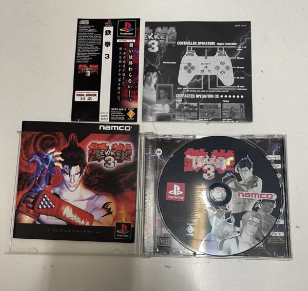 SONY Ps1 Tekken 3 namco Sony Playstation NTSC-jap 45213 - immagine 4
