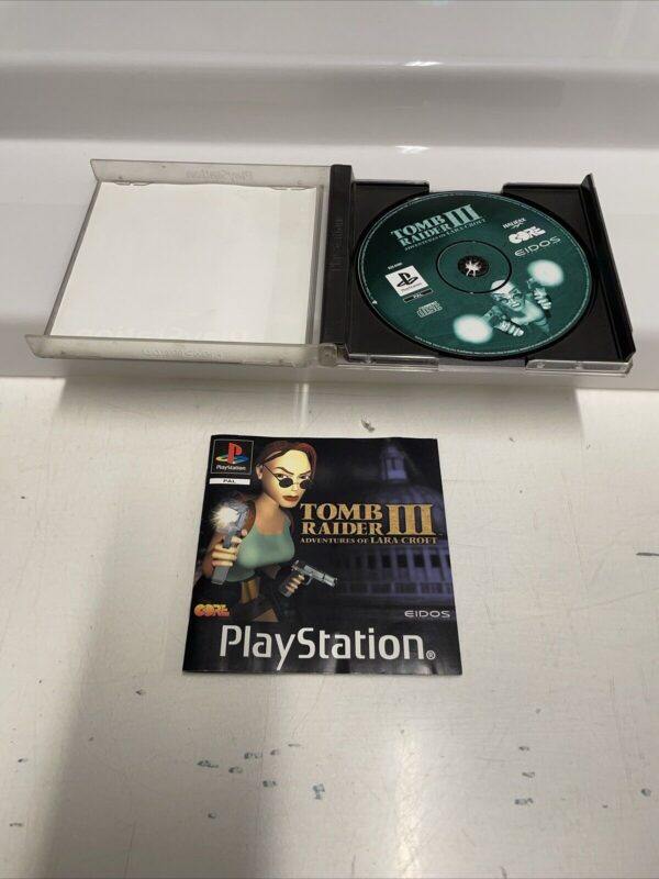 SONY Ps1 - Tomb Raider III 3 - Sony Playstation Pal - immagine 7