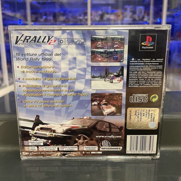 SONY Ps1 V-RALLY 2 best of Sony Playstation Pal - immagine 3
