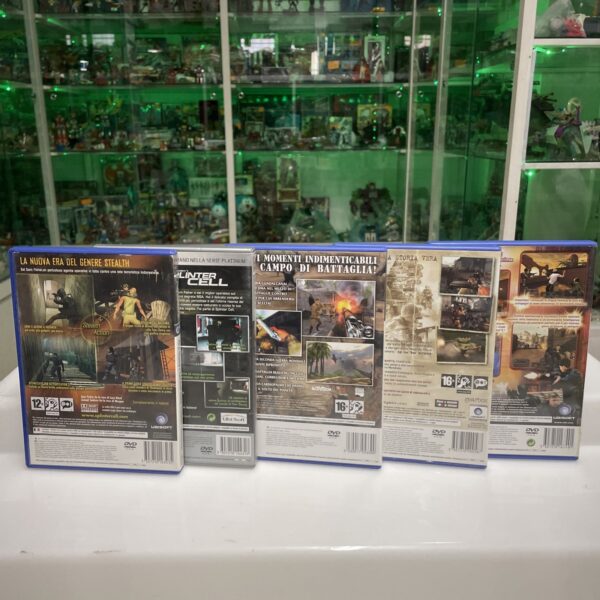 SONY Ps2 Lotto 5 Giochi Di Guerra Splinter Cell / Rainbow Six Pal Ita - immagine 5