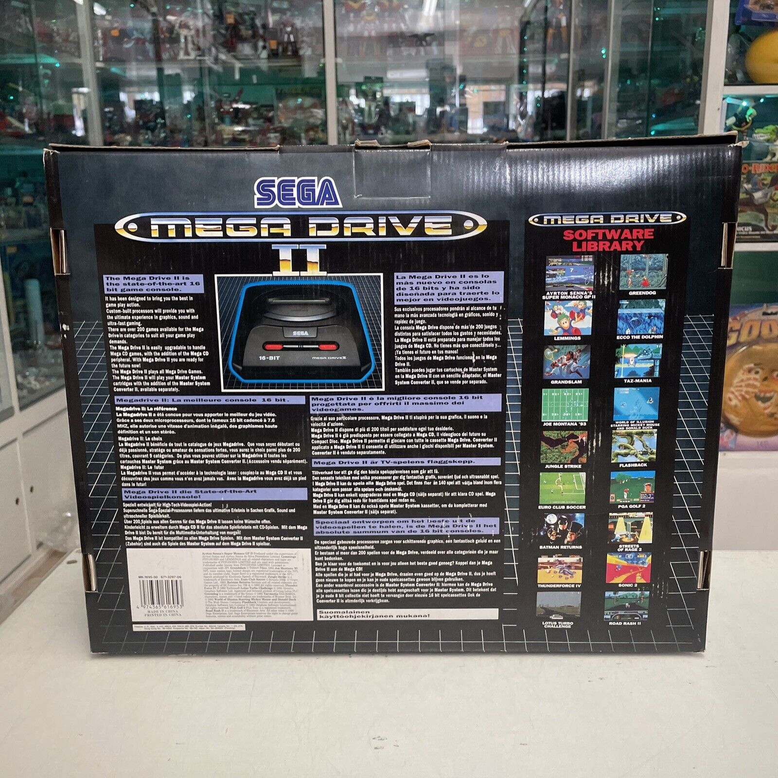 Sega Mega Drive II 2 Giochi Preziosi Pal version ITALIANO - immagine 3