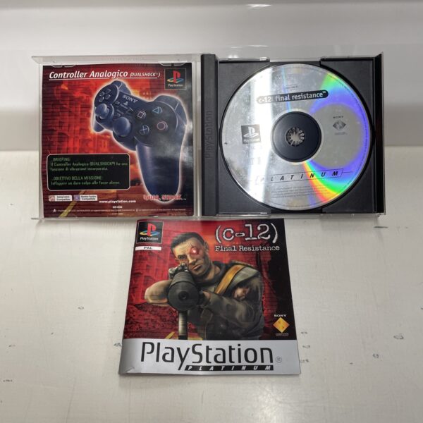 Sony PS1 Playstation 1 - C 12 Final Resistance -  Platinum PAL ita - immagine 6