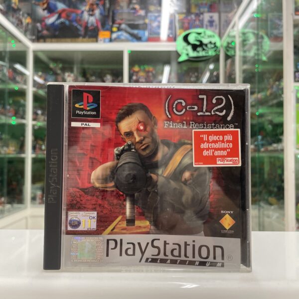 Sony PS1 Playstation 1 - C 12 Final Resistance -  Platinum PAL ita