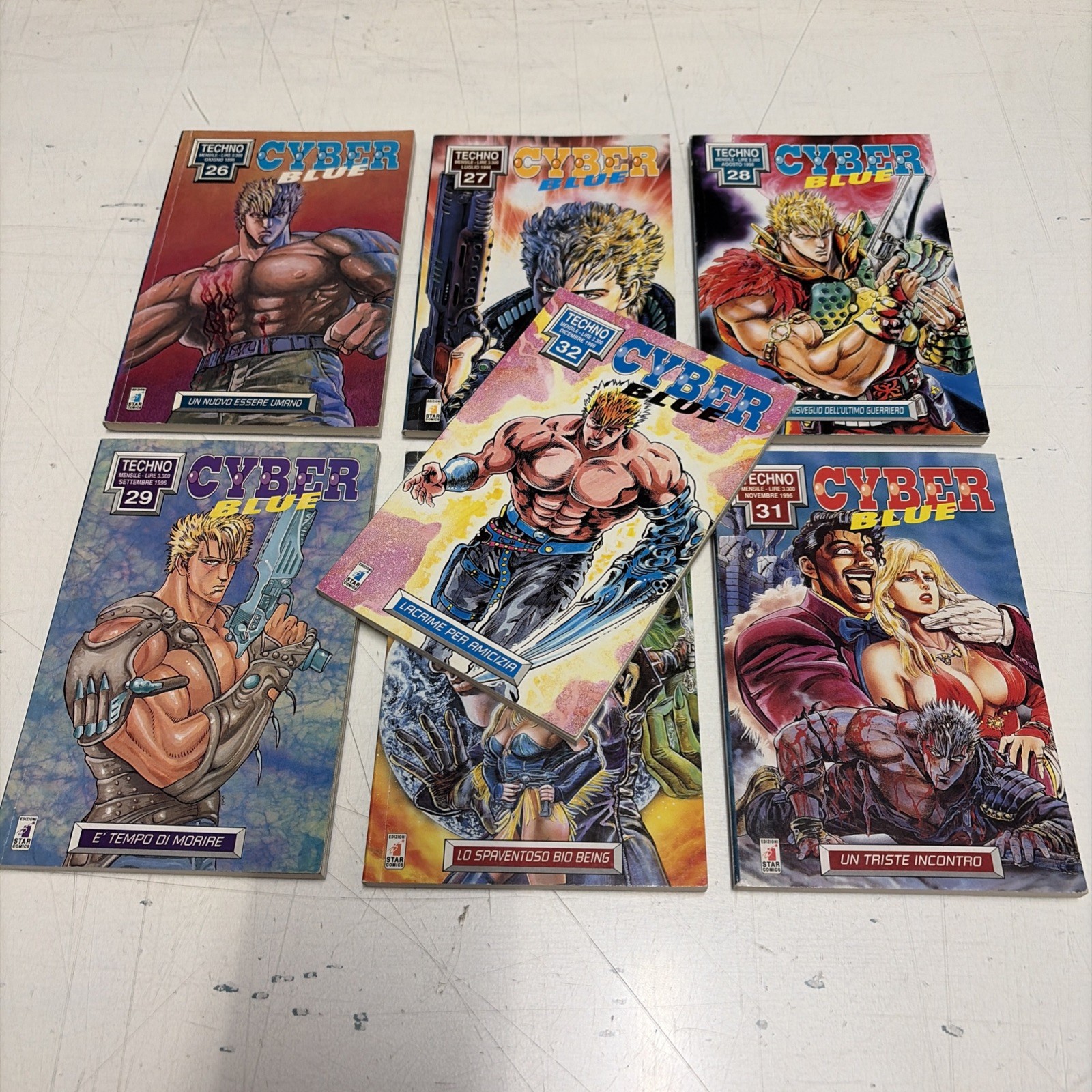 Star Comics - CYBER BLUE - Serie Completa 1/7 - immagine 5