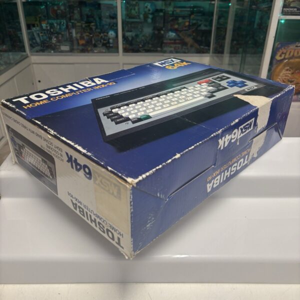 TOSHIBA MSX 64K  HX-10 + Joystick HX-J400 + PANASONIC tape RQ-2104 + GAMES lotto - immagine 3
