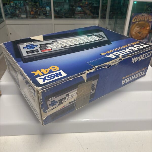 TOSHIBA MSX 64K  HX-10 + Joystick HX-J400 + PANASONIC tape RQ-2104 + GAMES lotto - immagine 4
