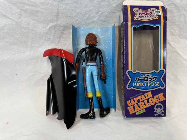 Takatoku Japan Vintage Captain Harlock Blue Pants Raro 1970s - immagine 11