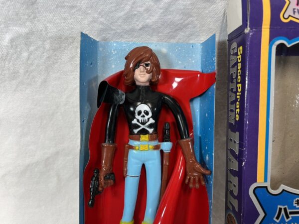 Takatoku Japan Vintage Captain Harlock Blue Pants Raro 1970s - immagine 9
