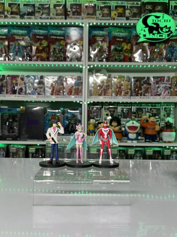 Tatsunoko  Figure Collection Gashapon - set Hurricane Polimar 3 personaggi