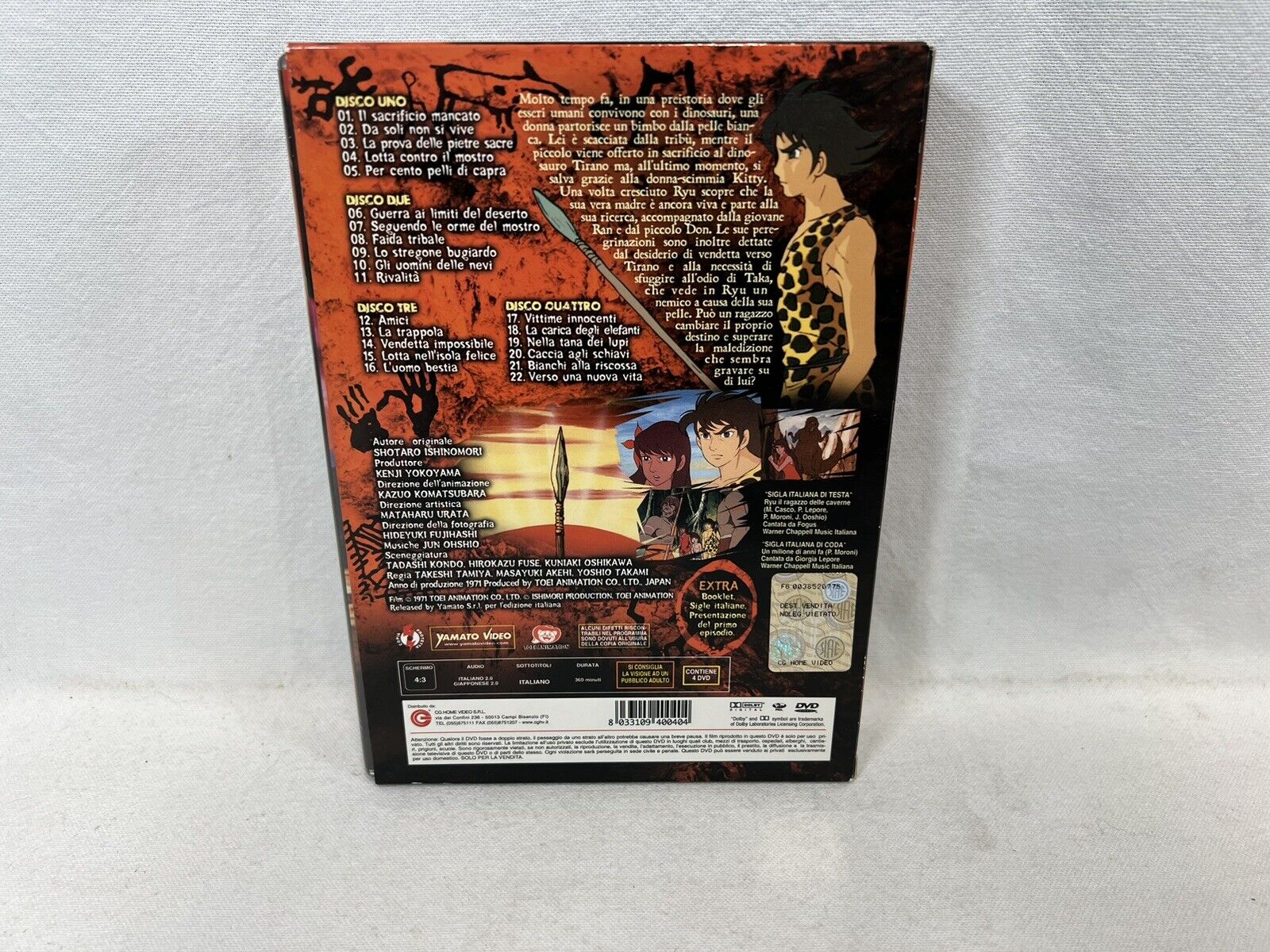 Yamato Video Serie Completa Memorial Box Dvd Ryu Il Ragazzo Delle Caverne - immagine 5