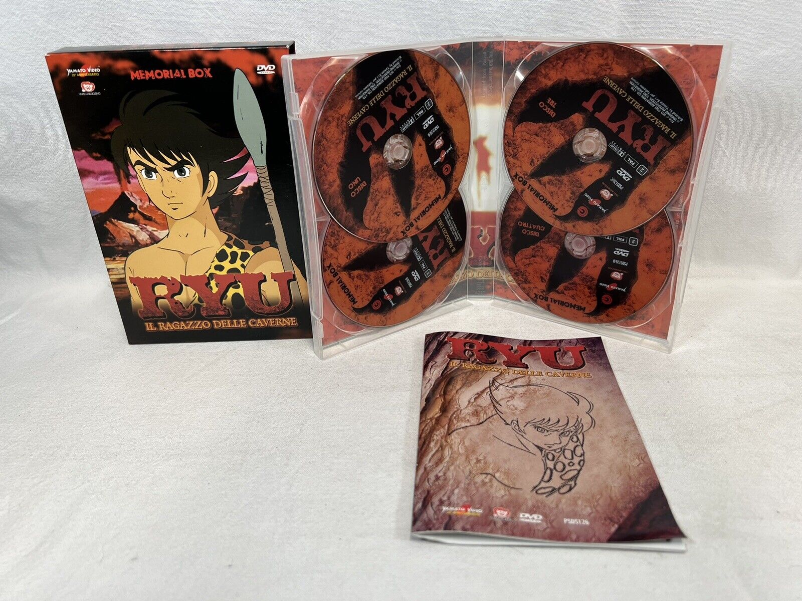 Yamato Video Serie Completa Memorial Box Dvd Ryu Il Ragazzo Delle Caverne - immagine 6